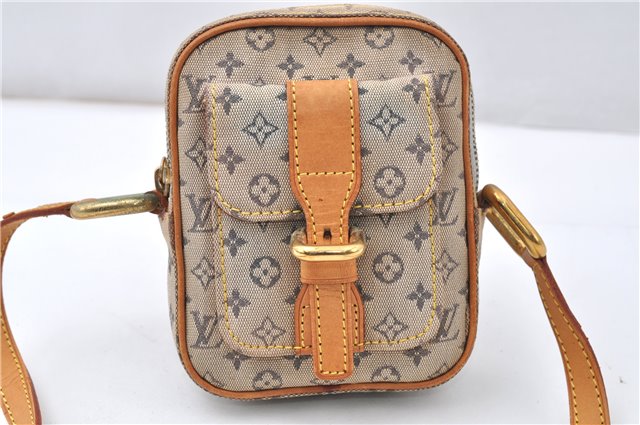 Auth Louis Vuitton Monogram Mini Juliet PM Shoulder Cross Bag M92005 Blue 0346G