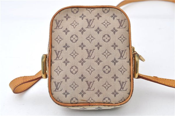 Auth Louis Vuitton Monogram Mini Juliet PM Shoulder Cross Bag M92005 Blue 0346G