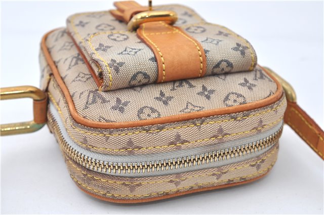 Auth Louis Vuitton Monogram Mini Juliet PM Shoulder Cross Bag M92005 Blue 0346G