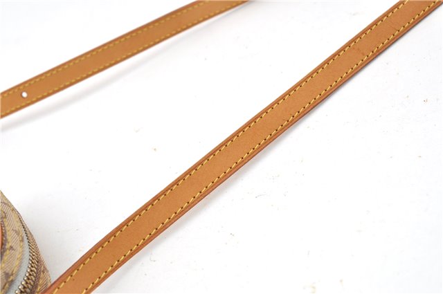 Auth Louis Vuitton Monogram Mini Juliet PM Shoulder Cross Bag M92005 Blue 0346G