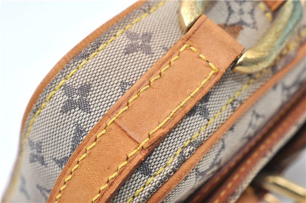 Auth Louis Vuitton Monogram Mini Juliet PM Shoulder Cross Bag M92005 Blue 0346G