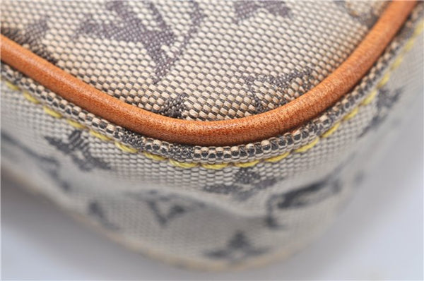 Auth Louis Vuitton Monogram Mini Juliet PM Shoulder Cross Bag M92005 Blue 0346G