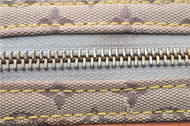 Auth Louis Vuitton Monogram Mini Juliet PM Shoulder Cross Bag M92005 Blue 0346G