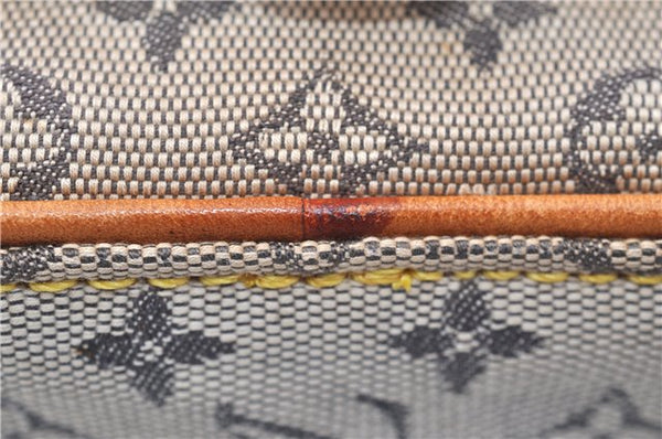 Auth Louis Vuitton Monogram Mini Juliet PM Shoulder Cross Bag M92005 Blue 0346G