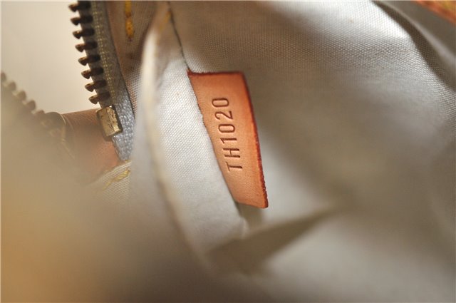 Auth Louis Vuitton Monogram Mini Juliet PM Shoulder Cross Bag M92005 Blue 0346G