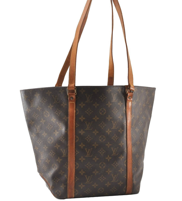 Authentic Louis Vuitton Monogram Sac Shopping PM Tote Bag M51108 LV 0347G