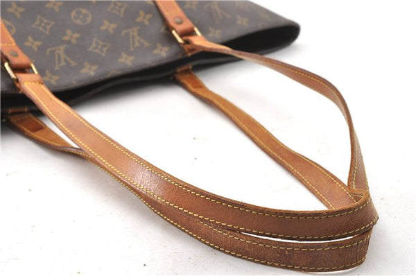 Authentic Louis Vuitton Monogram Sac Shopping PM Tote Bag M51108 LV 0347G