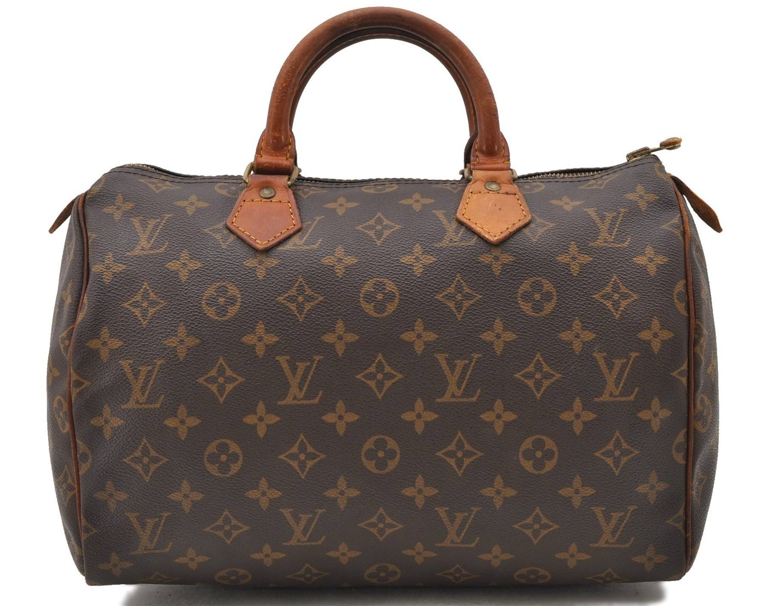 Authentic Louis Vuitton Monogram Speedy 30 Hand Bag Purse M41526 LV 0348D