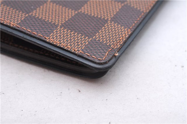 Authentic Louis Vuitton Damier Portefeuille Brazza Long Wallet N63168 Box 0348F