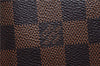 Authentic Louis Vuitton Damier Portefeuille Brazza Long Wallet N63168 Box 0348F