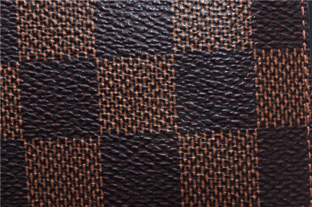 Authentic Louis Vuitton Damier Portefeuille Brazza Long Wallet N63168 Box 0348F