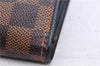 Authentic Louis Vuitton Damier Portefeuille Brazza Long Wallet N63168 Box 0348F