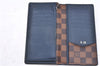 Authentic Louis Vuitton Damier Portefeuille Brazza Long Wallet N63168 Box 0348F