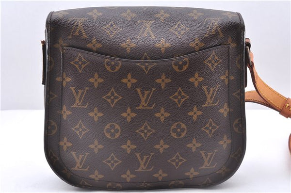 Auth Louis Vuitton Monogram Saint Cloud GM Shoulder Cross Bag M51242 Junk 0351E