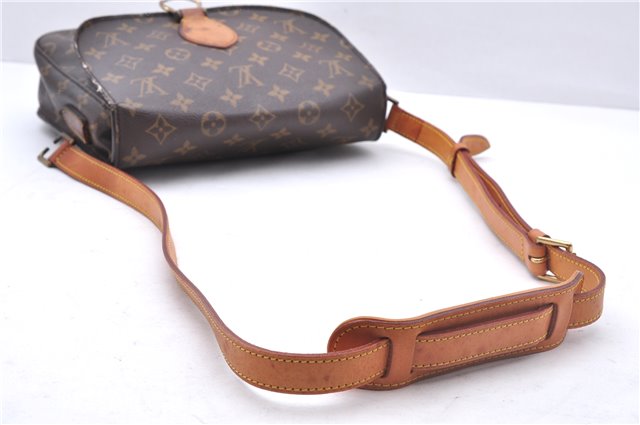 Auth Louis Vuitton Monogram Saint Cloud GM Shoulder Cross Bag M51242 Junk 0351E