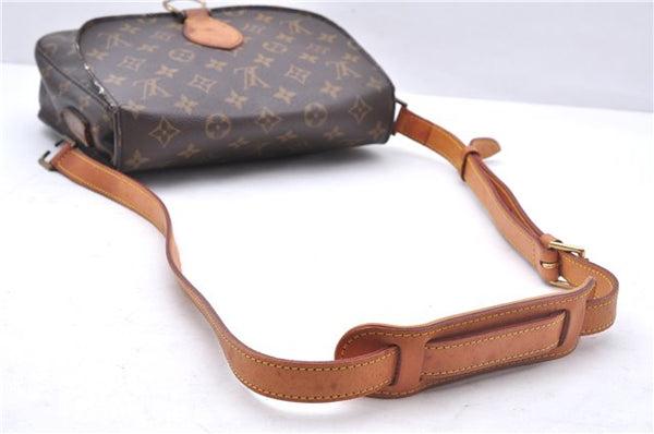 Auth Louis Vuitton Monogram Saint Cloud GM Shoulder Cross Bag M51242 Junk 0351E