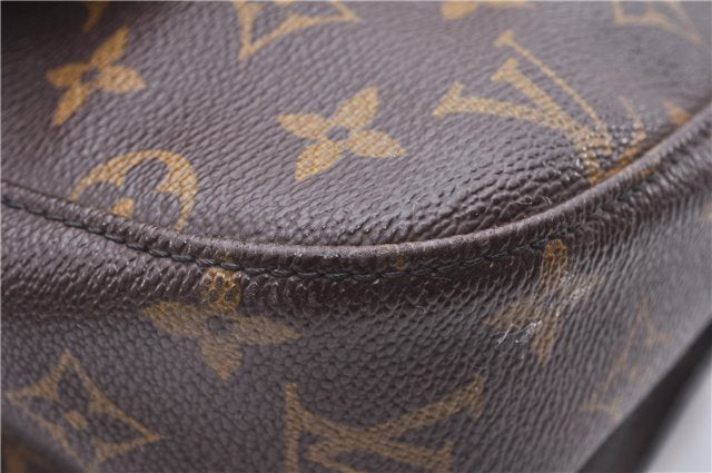 Auth Louis Vuitton Monogram Saint Cloud GM Shoulder Cross Bag M51242 Junk 0351E