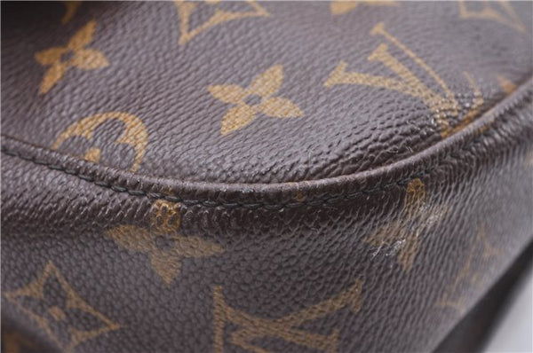 Auth Louis Vuitton Monogram Saint Cloud GM Shoulder Cross Bag M51242 Junk 0351E