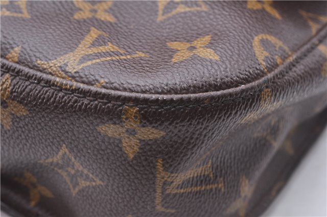Auth Louis Vuitton Monogram Saint Cloud GM Shoulder Cross Bag M51242 Junk 0351E
