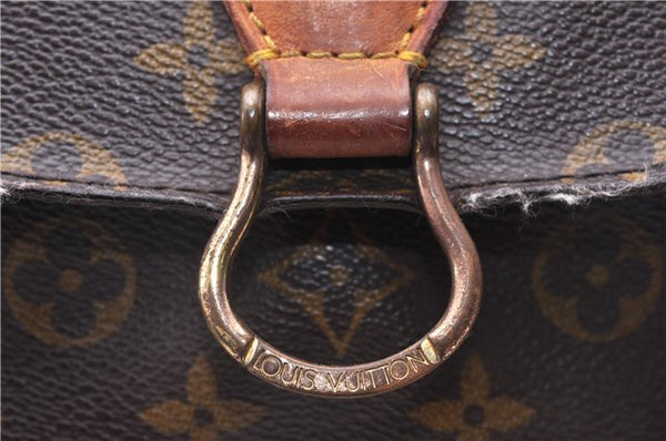 Auth Louis Vuitton Monogram Saint Cloud GM Shoulder Cross Bag M51242 Junk 0351E