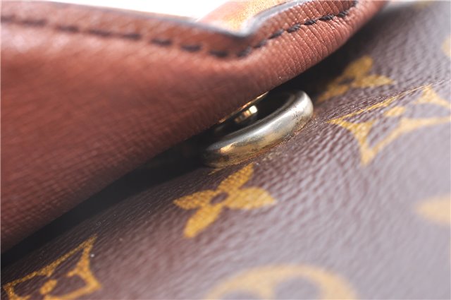 Auth Louis Vuitton Monogram Saint Cloud GM Shoulder Cross Bag M51242 Junk 0351E