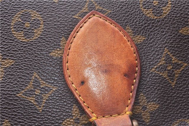 Auth Louis Vuitton Monogram Saint Cloud GM Shoulder Cross Bag M51242 Junk 0351E