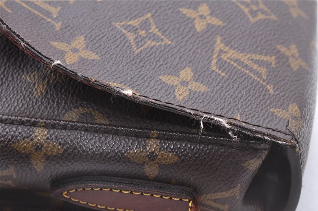 Auth Louis Vuitton Monogram Saint Cloud GM Shoulder Cross Bag M51242 Junk 0351E