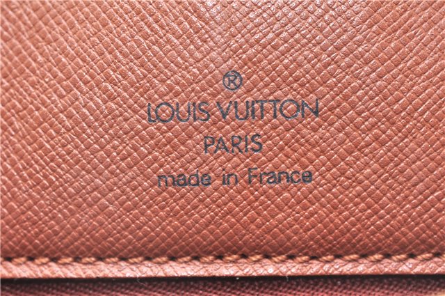 Auth Louis Vuitton Monogram Saint Cloud GM Shoulder Cross Bag M51242 Junk 0351E