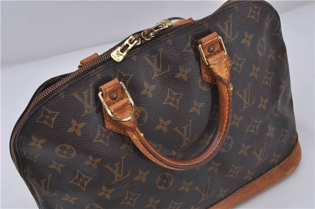 Authentic Louis Vuitton Monogram Alma Hand Bag M51130 LV 0352D