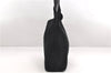 Authentic GUCCI Shoulder Tote Bag Nylon Enamel 0013297 Black 0353E