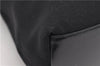 Authentic GUCCI Shoulder Tote Bag Nylon Enamel 0013297 Black 0353E