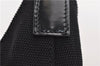 Authentic GUCCI Shoulder Tote Bag Nylon Enamel 0013297 Black 0353E