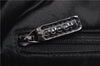 Authentic GUCCI Shoulder Tote Bag Nylon Enamel 0013297 Black 0353E
