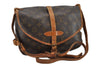 Authentic Louis Vuitton Monogram Saumur 30 Shoulder Cross Bag M42256 LV 0354G
