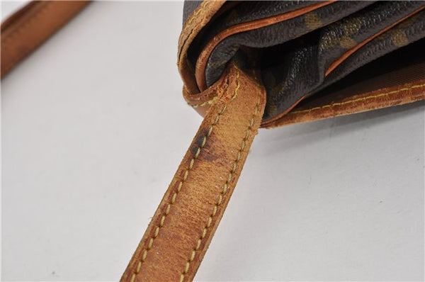Authentic Louis Vuitton Monogram Saumur 30 Shoulder Cross Bag M42256 LV 0354G