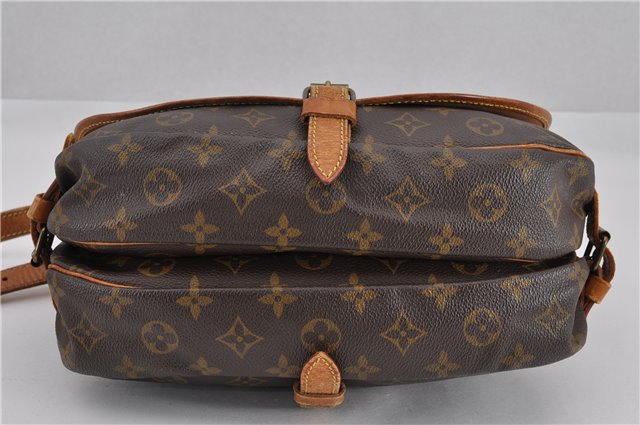 Authentic Louis Vuitton Monogram Saumur 30 Shoulder Cross Bag M42256 LV 0354G