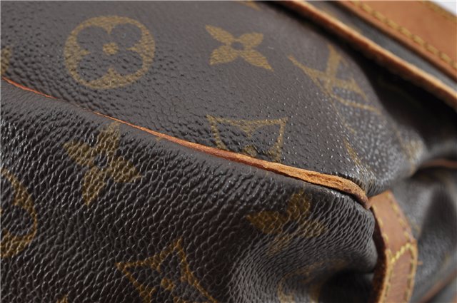 Authentic Louis Vuitton Monogram Saumur 30 Shoulder Cross Bag M42256 LV 0354G