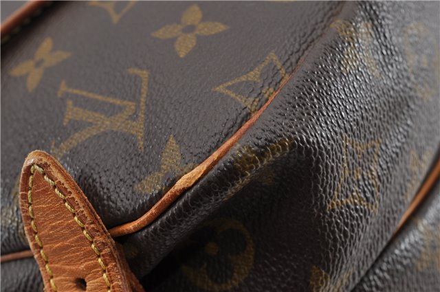 Authentic Louis Vuitton Monogram Saumur 30 Shoulder Cross Bag M42256 LV 0354G