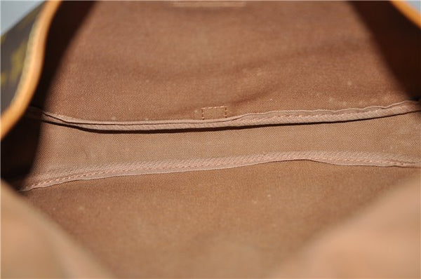 Authentic Louis Vuitton Monogram Saumur 30 Shoulder Cross Bag M42256 LV 0354G