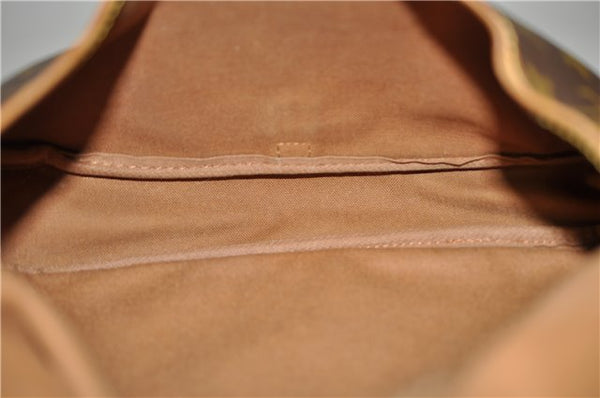 Authentic Louis Vuitton Monogram Saumur 30 Shoulder Cross Bag M42256 LV 0354G