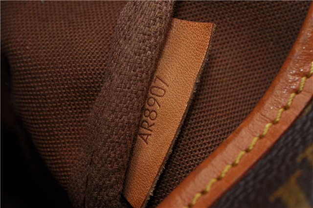 Authentic Louis Vuitton Monogram Saumur 30 Shoulder Cross Bag M42256 LV 0354G