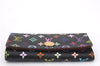 Auth Louis Vuitton Monogram Multicolor Multicles 4 Key Case M93732 Black 0355F