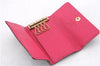 Auth Louis Vuitton Monogram Multicolor Multicles 4 Key Case M93732 Black 0355F