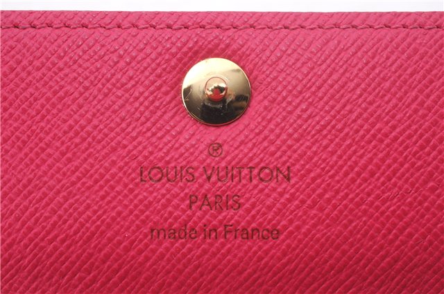 Auth Louis Vuitton Monogram Multicolor Multicles 4 Key Case M93732 Black 0355F