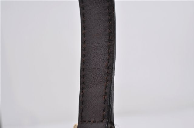 Authentic GUCCI Guccissima Shoulder Tote Bag GG Leather 145993 Brown 0357E