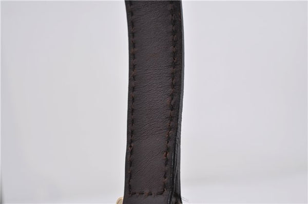 Authentic GUCCI Guccissima Shoulder Tote Bag GG Leather 145993 Brown 0357E