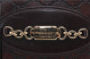 Authentic GUCCI Guccissima Shoulder Tote Bag GG Leather 145993 Brown 0357E