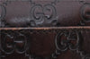 Authentic GUCCI Guccissima Shoulder Tote Bag GG Leather 145993 Brown 0357E