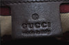 Authentic GUCCI Guccissima Shoulder Tote Bag GG Leather 145993 Brown 0357E