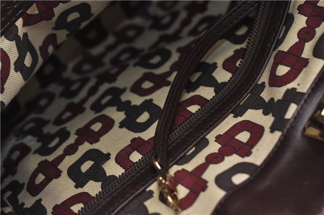 Authentic GUCCI Guccissima Shoulder Tote Bag GG Leather 145993 Brown 0357E